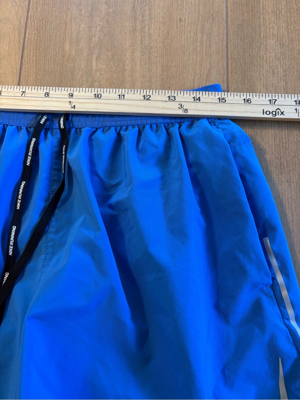 Nike Dri-FIT Challenger Running Shorts XL Blue Athletic Running Training Gym - Picture 13 of 16